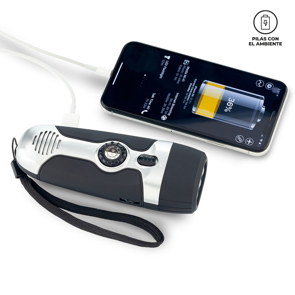 Linterna Dinamo con Radio - Imagen 3