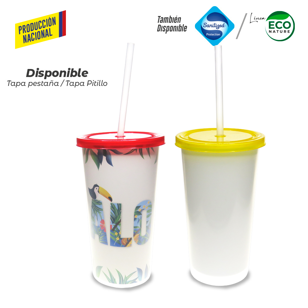Vaso Doble Pared de Seguridad 450ml -Prod Nacional - Imagen 2
