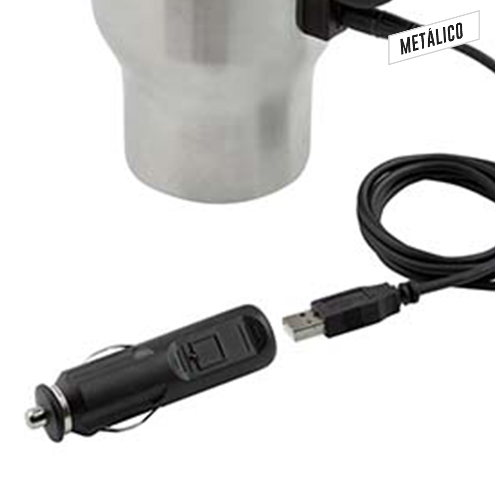 Mug Metálico Warmer 450ml - Imagen 4