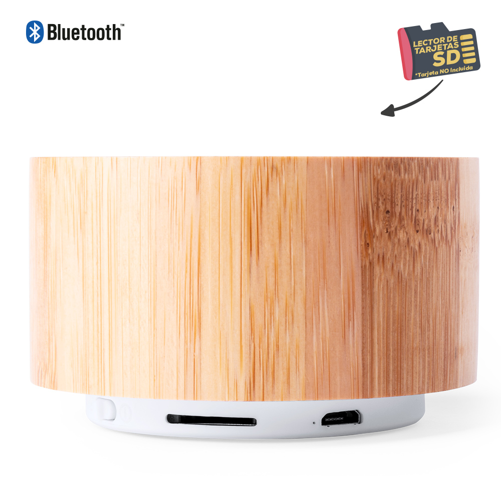 Speaker Bluetooth Barack Bamboo - Imagen 2