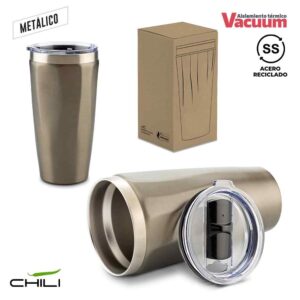 Mug Metálico Calypso Chili 500ml