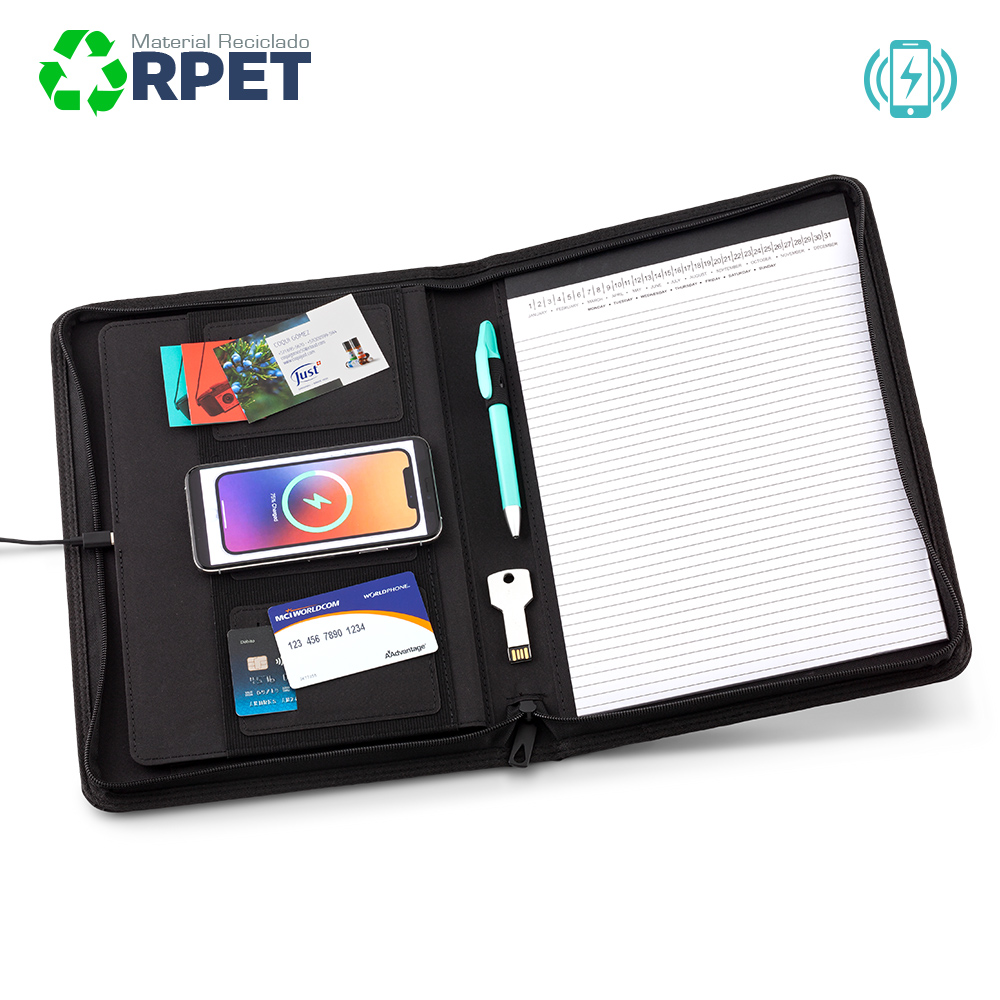 Carpeta Folder con Cargador Inalámbrico Grimm - Imagen 3