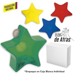 Alcancía Estrella 13.5cm (Stock telefònicamente)