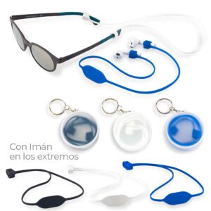 Accesorio en Silicona Para Gafas y Audifonos OFERT