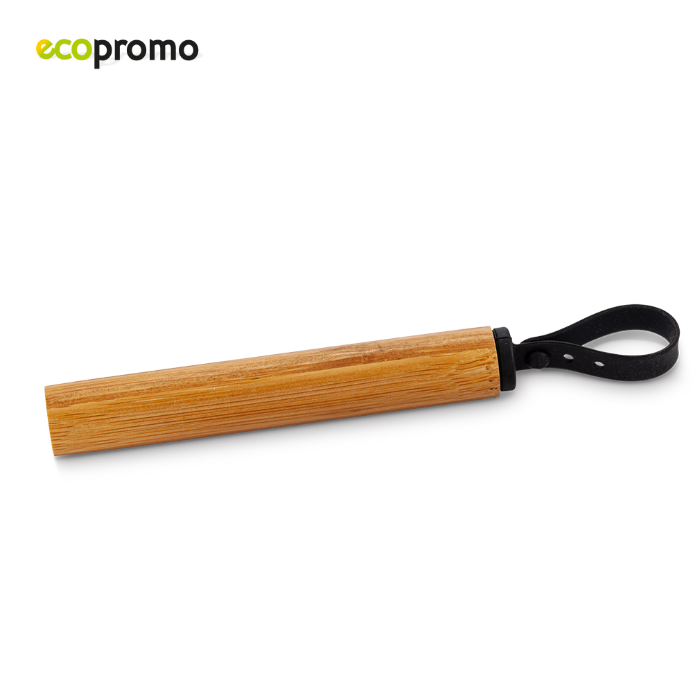Pitillo Reutilizable Metálico Bamboo - Imagen 3