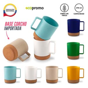 Mug Plastico Atom 370 ml - Producción Nacional