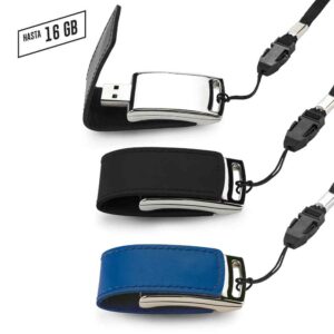 Memoria USB Mini en Imitacion Cuero