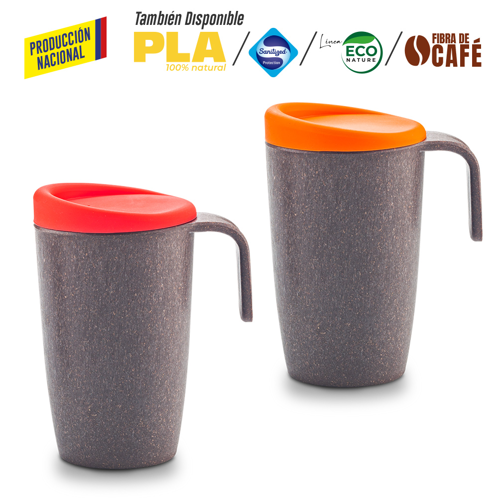 Mug Plastico Newport 480ml - Produccion Nacional - Imagen 2