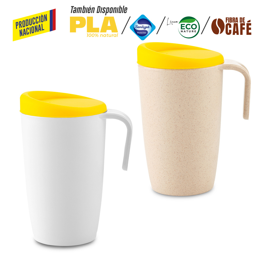 Mug Plastico Newport 480ml - Produccion Nacional - Imagen 3