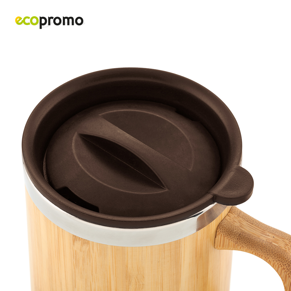 Mug Metálico Bamboo Eco 350ml - Imagen 3