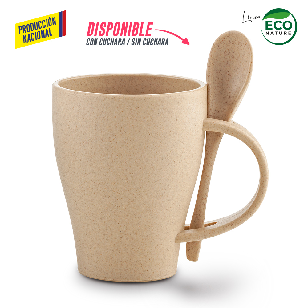 Mug Plástico con Cuchara Tiffany 350ml - Prod Nal - Imagen 6